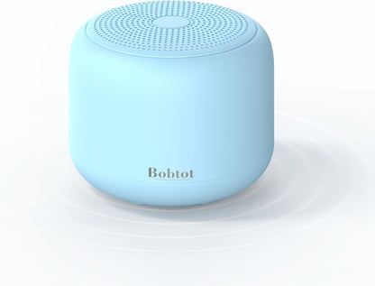 Portable Bluetooth Speakers with Strap Easy to Carry, Wireless IPX5 Waterproof Mini Speaker with Loud Stereo Sound, 20 Hours Playtime, Rechargeable Battery, Built-In Microphone, Pink
