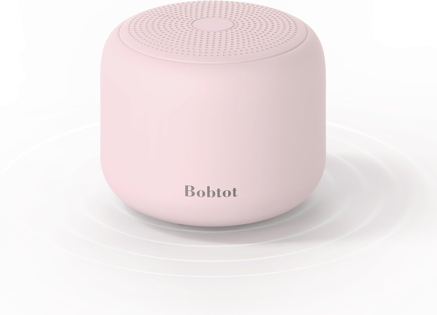 Portable Bluetooth Speakers with Strap Easy to Carry, Wireless IPX5 Waterproof Mini Speaker with Loud Stereo Sound, 20 Hours Playtime, Rechargeable Battery, Built-In Microphone, Pink